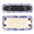 thumbnail image 3 of Pzuqiu Golf Car Seat Cover Set, Compatible with Outdoors, Golf Cart Backrest and Bench Seat Covers Suitable for Club Car All Weather, Pinkish-Purple Floral Pattern, 3 of 10
