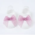 thumbnail image 4 of ANINEO Baby Girls Mary Jane Flats with Bowknot Floral Princess Wedding Dress Shoes Soft Crib First Walkers, 4 of 4
