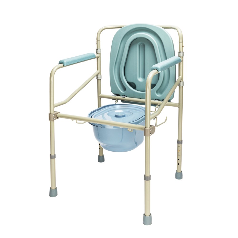 Peroptimist Bedside Commode, Portable Toilet , Can Be Used as Raised