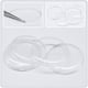 thumbnail image 3 of 25 uds cubierta de esfera de reloj tapa de esfera de reloj superficie de espejo cubierta de reloj Protector de esfera de reloj tapa de reloj, 3 of 5