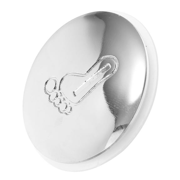 Hair Catcher Shower Wall Bounce Core Bathtub Washbasin Drain Pipe Cover Silver