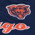 thumbnail image 7 of Women's Mitchell & Ness  Navy Chicago Bears Full-Snap Satin Jacket, 7 of 7