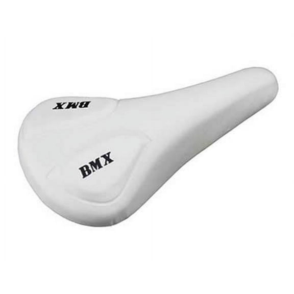Alta Vinyl Diamond Pattern Vinyl BMX Bike Saddle, Multiple Colors (White)