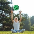 thumbnail image 2 of Pelota de playa inflable de sandía, pelota de playa, juguete de verano, juegos para niños, juegos al aire libre (9 pulgadas), 2 of 8