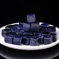 thumbnail image 1 of Xiao Hua Piedra de cristal natural en bruto de 100 g, piedra de bloque, piedra aromática azul profundo, piedra de expansión, decoración de peceras, piedra de bloque natural, 1,5-2 cm, 1 of 5