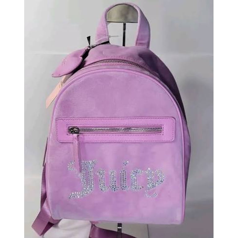 Juicy Couture Violet  Logo Backpack Juicy Couture Dusty Violet Big Spender Backpack - Walmart.com main image 2
