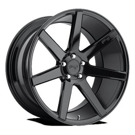 Niche 1PC Aluminum Rim M168 VERONA 19X8.5in Gloss Black Finish, M168198521 35