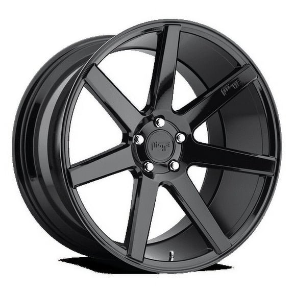 Niche 1PC Aluminum Rim M168 VERONA 20X9in Gloss Black Finish, M168209065 35