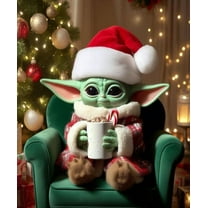 Yoda Baby Diamond Painting Kits for Adults, 5D Fantasy Film Diamond Art Kits for Beginners, DIY Full Drill Paint with Diamond, Home Wall Decor 12 x 16 Inch