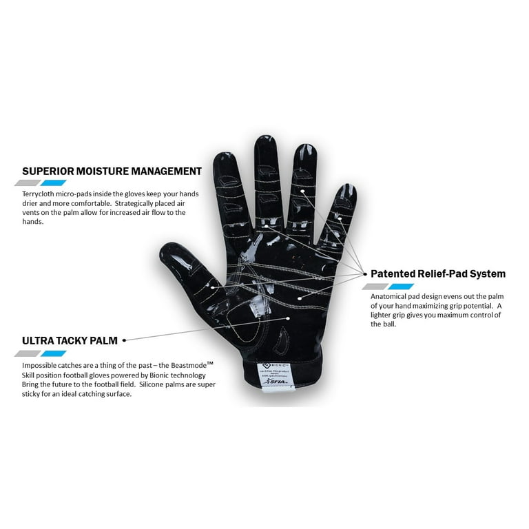 Grip mode football gloves 2025