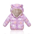 thumbnail image 2 of Dagaeig Infant Jacket Toddler Winter Coat Girls Boys Puffer Jacket Lightweight Kids Outerwear 3-4 Years, 2 of 7
