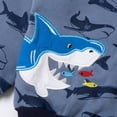 thumbnail image 5 of Toddler Boys Shark Zipper Hoodies Jacket Cool Sports Outfit Coat 2-7 Y, 5 of 6