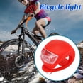 thumbnail image 4 of Led Bike Lights Bike Light Set with Waterproof Led Front Silicone Snap-on Safety Lights for Night Riding Cycling 2pcs Lightweight Versatile Bicycle, 4 of 8