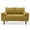 Goldenrod Yellow, variant on Koby Home Sectional Loveseat Couch Sofa Mid-Century 58" Sofas Couches for Living Room Eggplant Purple