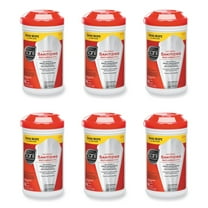 Sani Professional P56784 95 Wipes Unscented No-Rinse Sanitizing Multi-Surface Wipes - White (6/Carton)