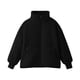 thumbnail image 1 of Gibobby Abrigos de invierno para niños y niñasAbrigo para niños pequeños, chaqueta de invierno para niñas y niños, con capucha, prendas de vestir sólidas(Negro, 8-9 Años), 1 of 4