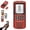 Red, variant on Multifunctional Handheld Metal & Wall Detector, 6 in 1 Multi Function Handheld HD LCD Display Wall Metal Detector, Stud Finder Tool, Audio Alarm, Suitable for Detecting Cables, Wood