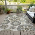 thumbnail image 6 of Addison Rugs Chantille Indoor/Outdoor Transitional Kaleidoscope Beige Washable Rectangle Rug, 3' x 5', 6 of 6