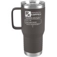 thumbnail image 1 of Prescription Coffee Rx Tumblers 20oz Travel Tumbler/Pewter, 1 of 1