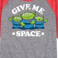 thumbnail image 3 of Toy Story - Aliens Give Me Space - Toddler And Youth Raglan Graphic T-Shirt, 3 of 6
