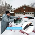 thumbnail image 4 of Snow Shovel Kit 5 in 1 Foldable Car Snow Remover with Brush, Ice Scraper, Glove and Mini Ice Scraper, Portable Emergency Tool Set for Car Truck Camping Outdoor, 4 of 7