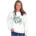 thumbnail image 4 of Sow So Home Garden Tools Green Thumb Women Crewneck Sweatshirt Brisco Brands L, 4 of 6