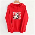 thumbnail image 4 of Aimik Womens Funny Cow Graphic Hoodies Sweatshirts Long Sleeve Pullover Tops with Drawstring Pockets Fall Loose Comfy Hoodied Tops, 4 of 5
