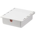 thumbnail image 1 of Inteprter Cajón Caja de almacenamiento Organizador de tiro oculto A prueba de polvo Perforación libre Escritorio Parte inferior Colgando Misceláneas Almacenamiento y organización del hogar No.1 Inteprter HA026384-01, 1 of 6
