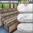 thumbnail image 6 of Uorisanigo RV Dinette Cushion Covers Stretch Brown Aztec Print Camper Cushion Slipcovers Washable Cushions Covers for Couches and Sofas Loveseat Sofa Chair Cover, Camper Accessories, 6 of 7
