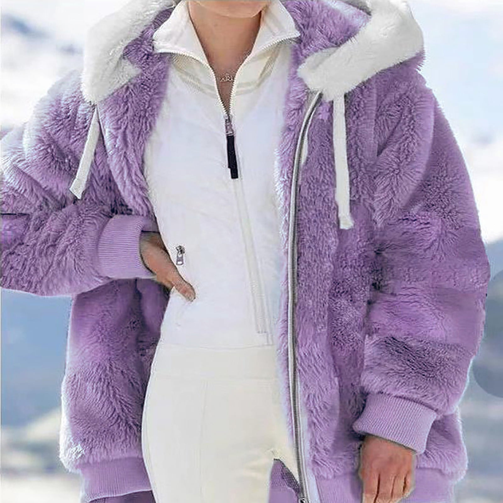 Abrigo De Mujer Con Capucha Keep Warm Button Down Cárdigan C Abrigo De Mujer Con Capucha Keep Warm Button Down Cárdigan C