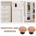 thumbnail image 3 of unbranded 12Ud Pomos Para Cajones Y Puertas En Color Marrón Claro Prácticos Y Decorativos Para Cualquier Habitación, 3 of 6