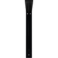 thumbnail image 3 of Ekena Millwork 2"W x 16"D x 16"H Stockport Steel Bracket, Powder Coated Black, 3 of 12