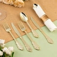 thumbnail image 4 of EcoNesxp Gold Plastic Silverware 75 Piece Set, 4 of 5