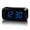 Black Case-dark Blue Led, variant on Alarm Clock, LED Digital Clock, Small Wall Clock, Battery Operated, Adjustable 3-Level Led Brightness, Dim Night Mode, 12/24Hr, Cordless, Constantly 1.2'' Digits Display for Bedroom/Travel,Easy to Se