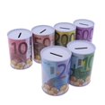 thumbnail image 4 of Square Piggy Bank Logbook Series Tin Plate Box Money Saving Pot Coin Box Gift Home Decoration Money Box Savings Coin Banknote Have Educational Significance ,Long Lasting, 4 of 6