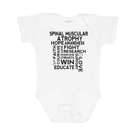 

Inktastic Spinal Muscular Atrophy Awareness Gift Baby Boy or Baby Girl Bodysuit