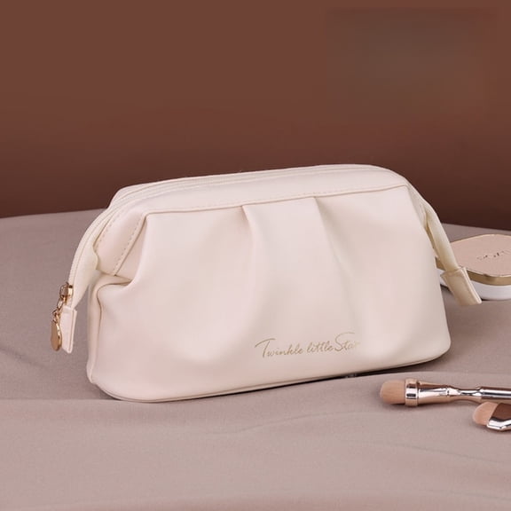 Cosmetic Bag for Women - Travel Makeup Organizer and Toiletry Pouch with Multiple Pockets for Efficient Storage