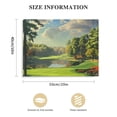 thumbnail image 3 of Orinice Trees Pond American Scene Fine Art Aesthetic Poster & Print Wall Painting for Classroom Kitchen Office Farmhouse Bathroom Room Decor Pictures Wall Art Painting Canvas Prints Wall Art Canvas, 3 of 6