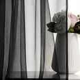 thumbnail image 3 of Semi Blackout Chiffon Curtains, Bedroom and Living Room Decoration, 2Pcs, 3 of 4