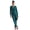 Mystic Pine, variant on Women's Plus Size Shaped Crepe Jacket & Straight-Leg Pant Suit