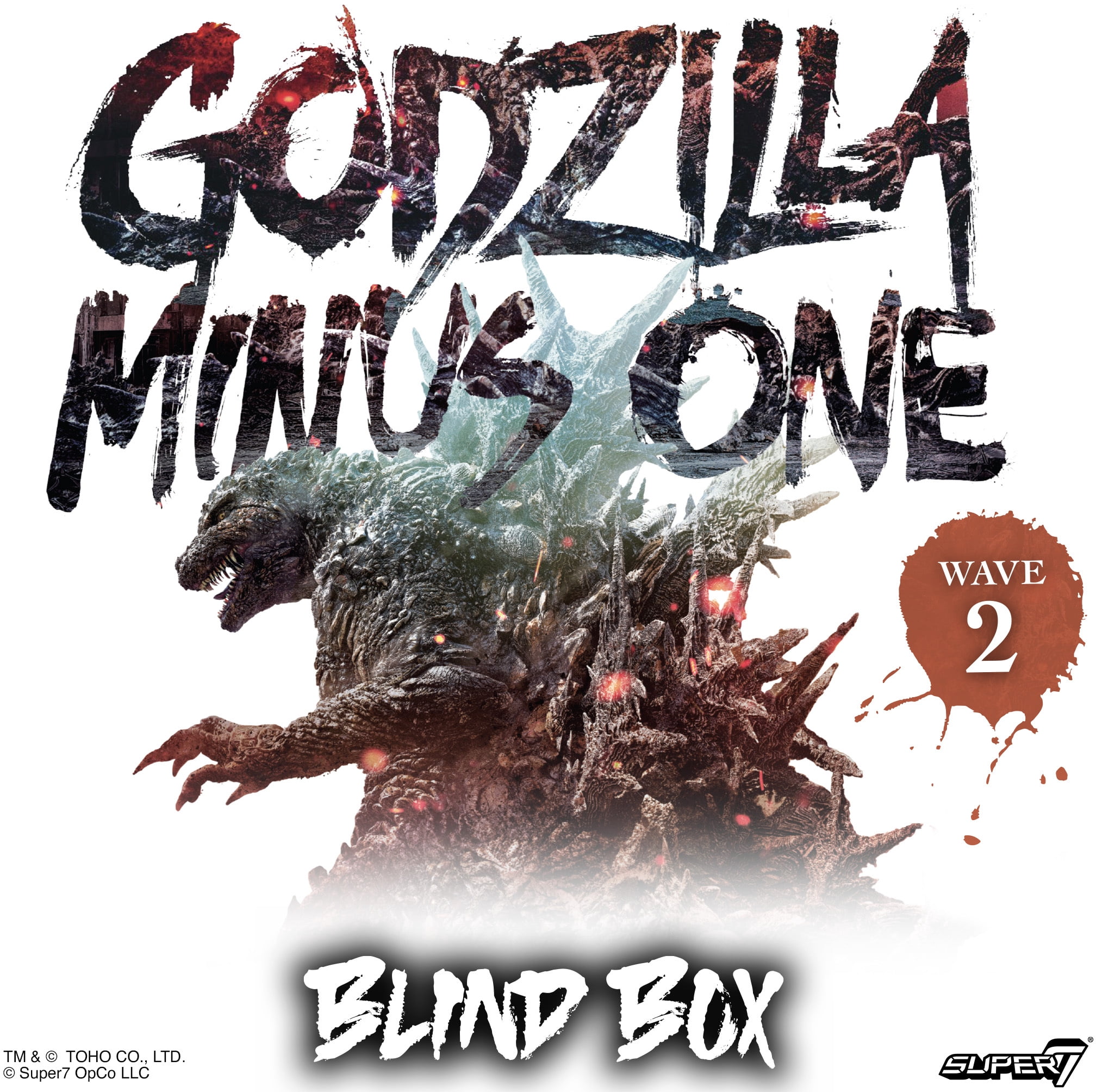 Super7 - Toho - Reaction Blind Box Wv11 - Godzilla Minus One W2 12pc PDQ