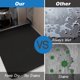 thumbnail image 5 of Okaka Dish Drying Mat Coffee Mat Quick Dry Hide Stain Absorbent for Kitchen Counter, Drying Mat Rubber Backed for Coffee Machine Dish Rack Black 12x 20, 5 of 7