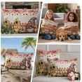 thumbnail image 5 of Gnomes Fall Outdoor Waterproof Pillow Covers, Thanksgiving Pumpkin Sunflower Eucalyptus Beige Decorative Rectangle Throw Pillowcase Sofa Cushion Sham for Patio/Couch/Chair, 20"x12" 2 Pack, 5 of 8