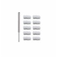 thumbnail image 2 of Anodes en Acier Inoxydable Type 316 (Bit) avec Manchons pour Pinceaunage (Bit en Acier Inoxydable avec (10) Manchons Wooley 1/4 Pouces), 2 of 3