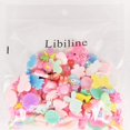 thumbnail image 5 of SURJDE LibiIine 100pcs Mix Lots Flatback Resin Buttons Flat Back Scrapbooking Resin Flatback Craft, 5 of 5
