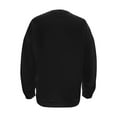 thumbnail image 2 of Vedolay Tops for Women Women's 2023 Basic Long Sleeve Hoodies Relaxed Fitted Sweatshirts Oversized Pullover Tops with Pocket,Black S, 2 of 5