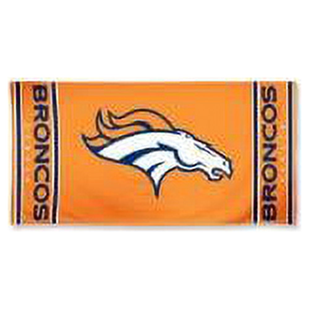 NFL Denver Bronco Cotton Beach Towel, 1 Each