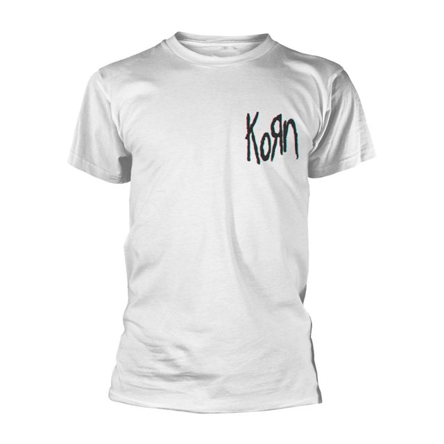 Korn - Camiseta Issues Muñeca para Adultos Unisex (Blanco)
