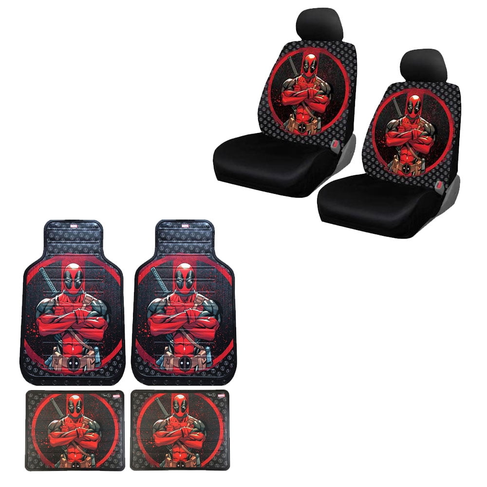 deadpool seat covers walmart