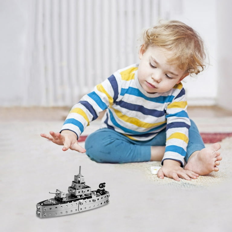 Erector Set for Boys Age 8-12, Mini Metal Model Set for Kids